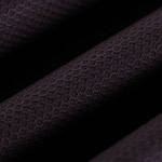 Dark brown stretch cotton piqué fabric | new tess