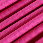 Fuchsia stretch cotton piqué fabric | new tess