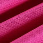 Fuchsia stretch cotton piqué fabric | new tess