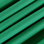 Green green stretch cotton piqué fabric | new tess