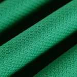 Green green stretch cotton piqué fabric | new tess