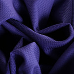 Tessuto Piquet Stretch Iris per Abbigliamento