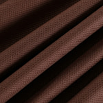 Cocoa brown stretch cotton piqué fabric | new tess