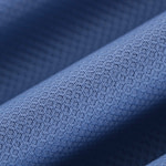 Light blue stretch cotton piqué fabric | new tess
