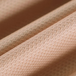 Blush pink stretch cotton piqué fabric | new tess