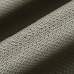 Stone green stretch cotton piqué fabric | new tess