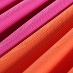 Fuxia stretch cotton piqué fabric | new tess