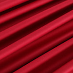 Fire red lightweight stretch cotton sateen fabric | new tess