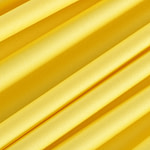 Lemon yellow lightweight stretch cotton sateen fabric | new tess