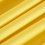 Lemon yellow lightweight stretch cotton sateen fabric | new tess