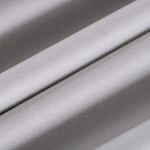 Pearl silver lightweight stretch cotton sateen fabric | new tess