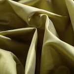 Lime yellow pure silk shantung satin fabric | new tess