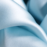 Light blue stretch silk satin fabric | new tess