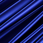 Tissu Couture Satin stretch Bleu royal en Soie, Stretch