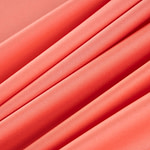 Geranium pink stretch cotton satin fabric | new tess