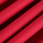 Fire red stretch cotton satin fabric | new tess