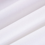 Tissu Couture Satin de coton stretch Blanc optique en Coton, Stretch