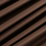 Cocoa brown stretch cotton satin fabric | new tess