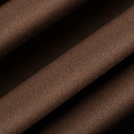 Cocoa brown stretch cotton satin fabric | new tess