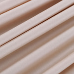 Ecru beige stretch cotton satin fabric | new tess