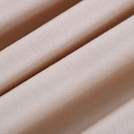 Ecru beige stretch cotton satin fabric | new tess