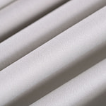 Pearl silver stretch cotton satin fabric | new tess