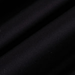 Black stretch cotton satin fabric | new tess