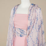 Tessuto Georgette Ramage ST000693 per Abbigliamento