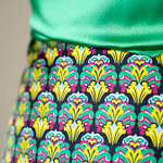 Tessuto Twill Giglio Pop ST000783 per Abbigliamento