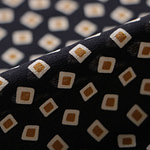Small geometric pattern silk crepe de chine fabric | new tess