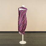 Striped silk crepe de chine fabric | new tess