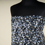Floral embroidered and sequined tulle fabric | new tess