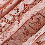 Tessuto Dentelle de Calais Rebrodé TC001148 per Abbigliamento