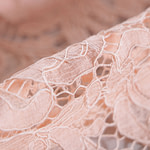 Tessuto Dentelle de Calais Rebrodé TC001148 per Abbigliamento