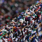 Multicolor fine bouclé fabric | new tess