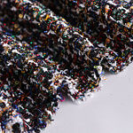Multicolor fine bouclé fabric | new tess