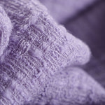 Lilac wool tweed fabric | new tess