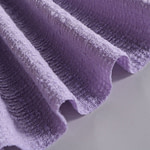 Lilac wool tweed fabric | new tess