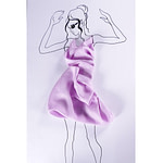 Tessuto Jacquard UN001394 per Abbigliamento