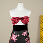 Black jacquard fabric | new tess