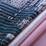 Fine pink fabrics for high fashion and dressmaking | new tess