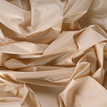Tessuto Taffetas Biscotto per Abbigliamento