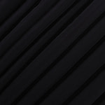 Tessuto Chiffon Nero di seta per abbigliamento