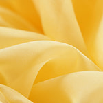 Primrose yellow chiffon fabric in pure silk | new tess
