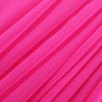 Tessuto Chiffon Fuxia in seta per abbigliamento