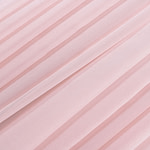 Quartz pink chiffon fabric in pure silk | new tess