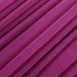 Iris purple chiffon fabric in pure silk | new tess