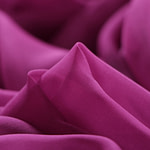 Iris purple chiffon fabric in pure silk | new tess