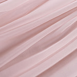 Freesia pink chiffon fabric in pure silk | new tess