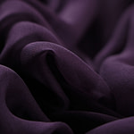 Plum purple chiffon fabric in pure silk | new tess